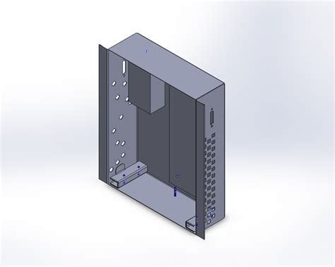 solidwork sheet metal box|sheet metal modeling in solidworks.